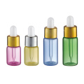 Botella de aceite esencial de 5ml 8ml Mini Glass con cuentagotas (NDB03)